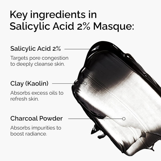 charcoal powder to absorb excess oil and surface impurities