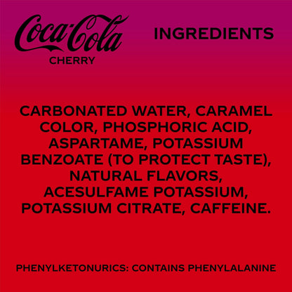 cherry flavor profile, with cherry vanilla variant available