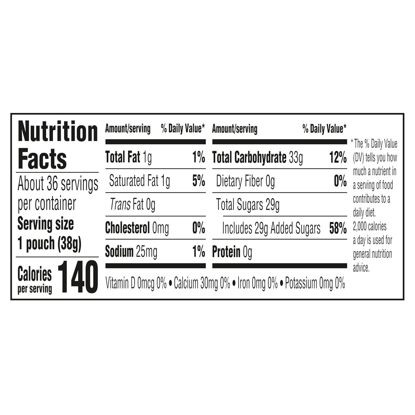 chewy (not hard) candy consistency offering a softer bite than classic sweetarts