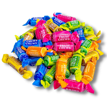 chewy taffy-style candy consistency for a longer-lasting treat
