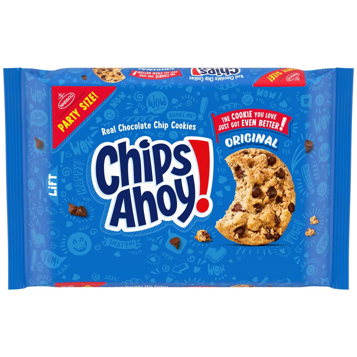 CHIPS AHOY! Chewy Confetti Cake and Original Chocolate Chip Cookie Duo Pack, Two Textures, One Simple Pantry Solution for the Whole Family
