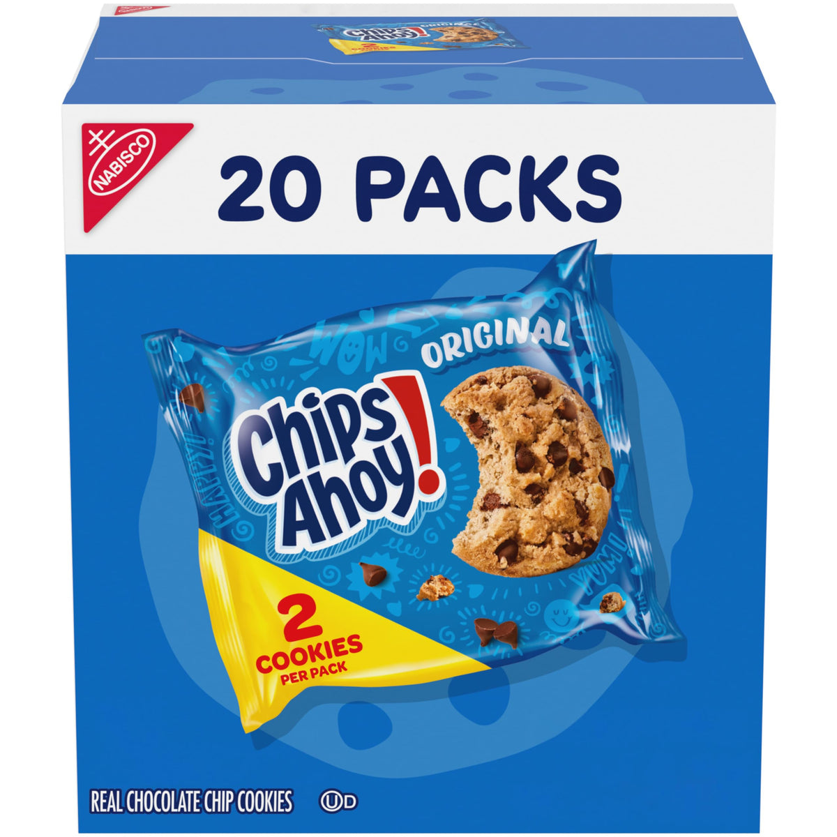 CHIPS AHOY! Chewy Confetti Cake and Original Chocolate Chip Cookie Duo Pack, Two Textures, One Simple Pantry Solution for the Whole Family