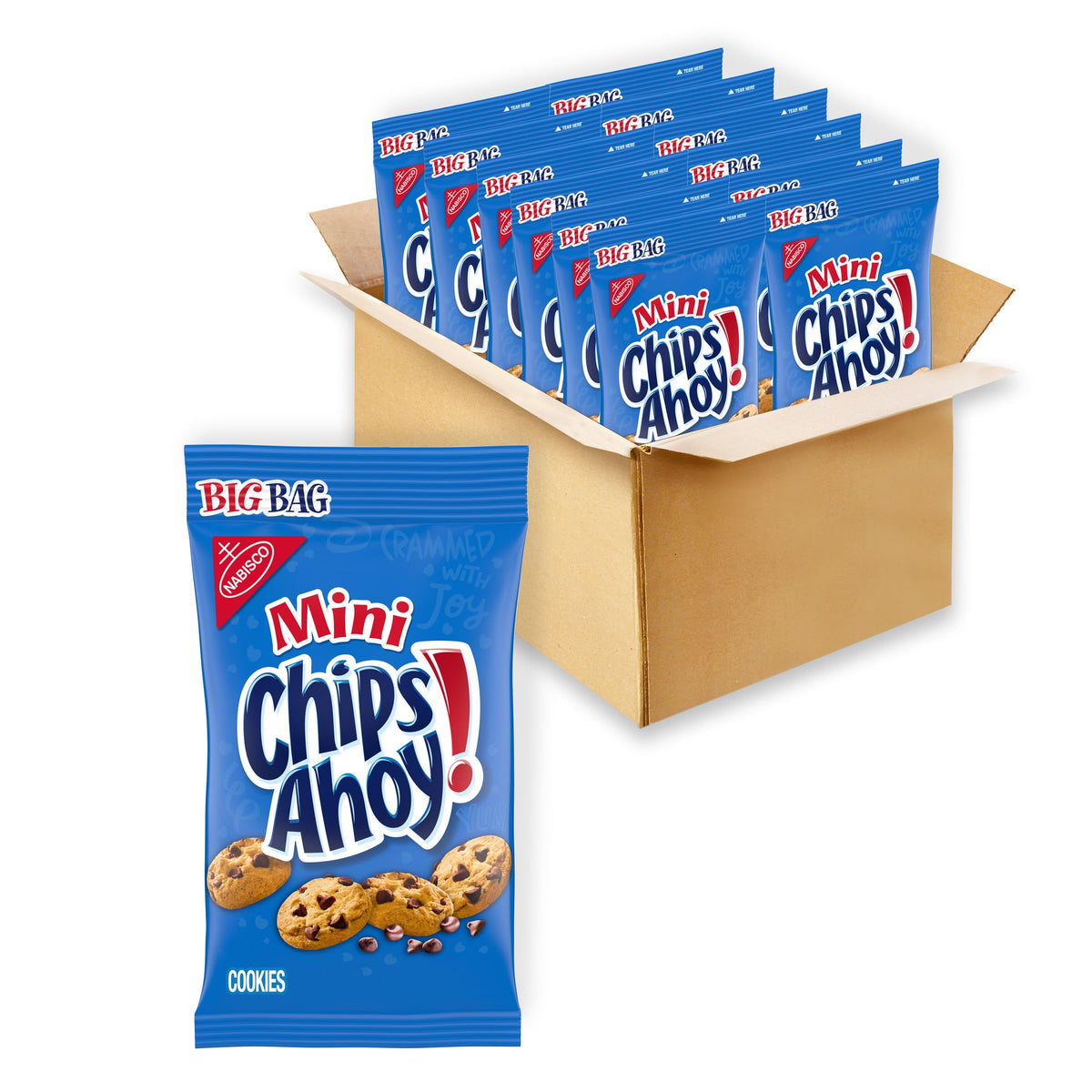 CHIPS AHOY! Chewy Confetti Cake and Original Chocolate Chip Cookie Duo Pack, Two Textures, One Simple Pantry Solution for the Whole Family
