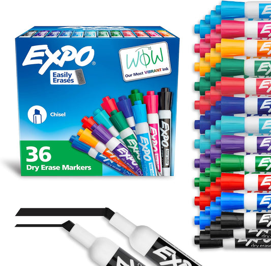 chisel tip producing broad, medium, and fine lines from a single marker