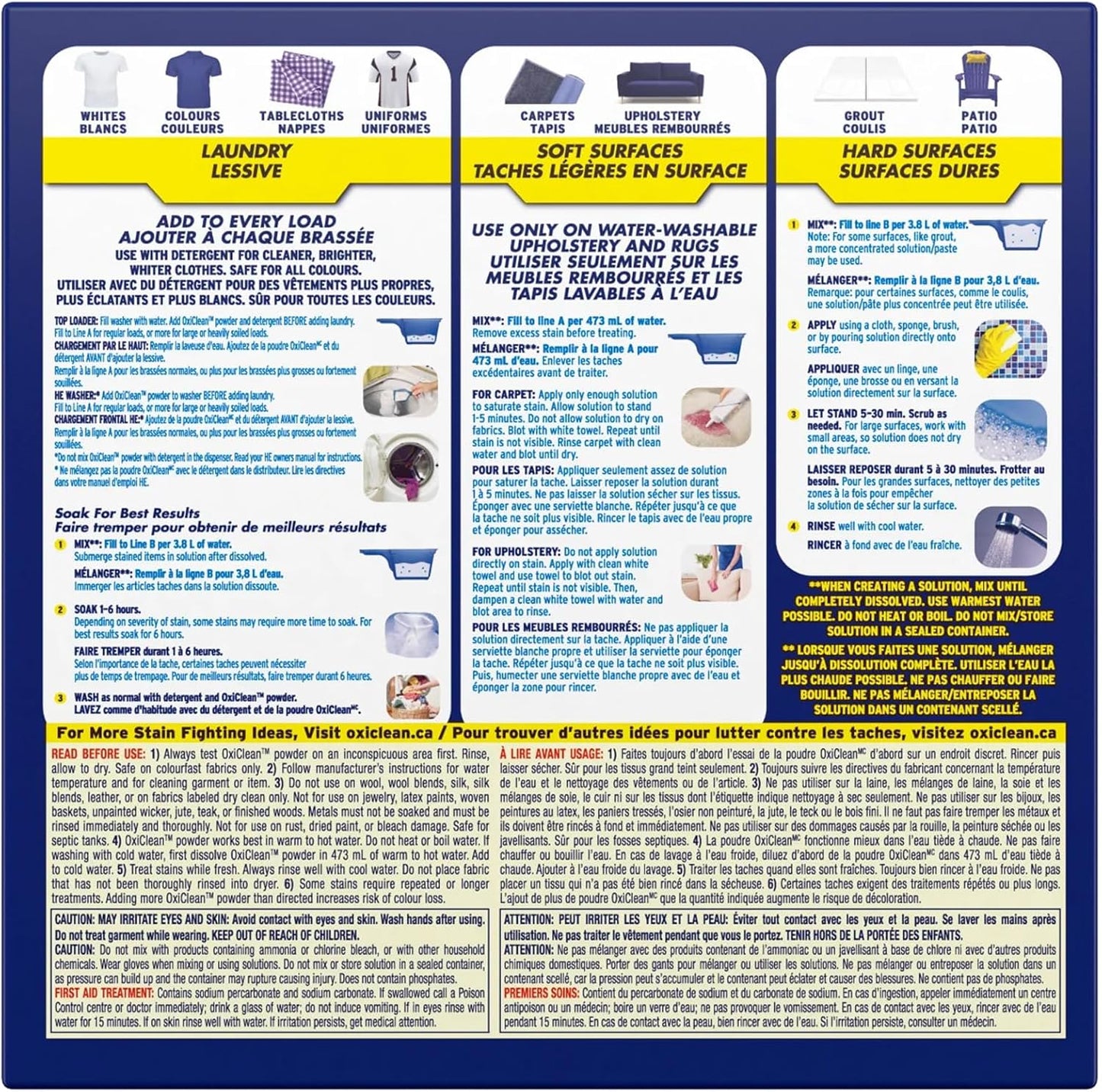 chlorine-free, color-safe formula safe for whites and colored fabrics