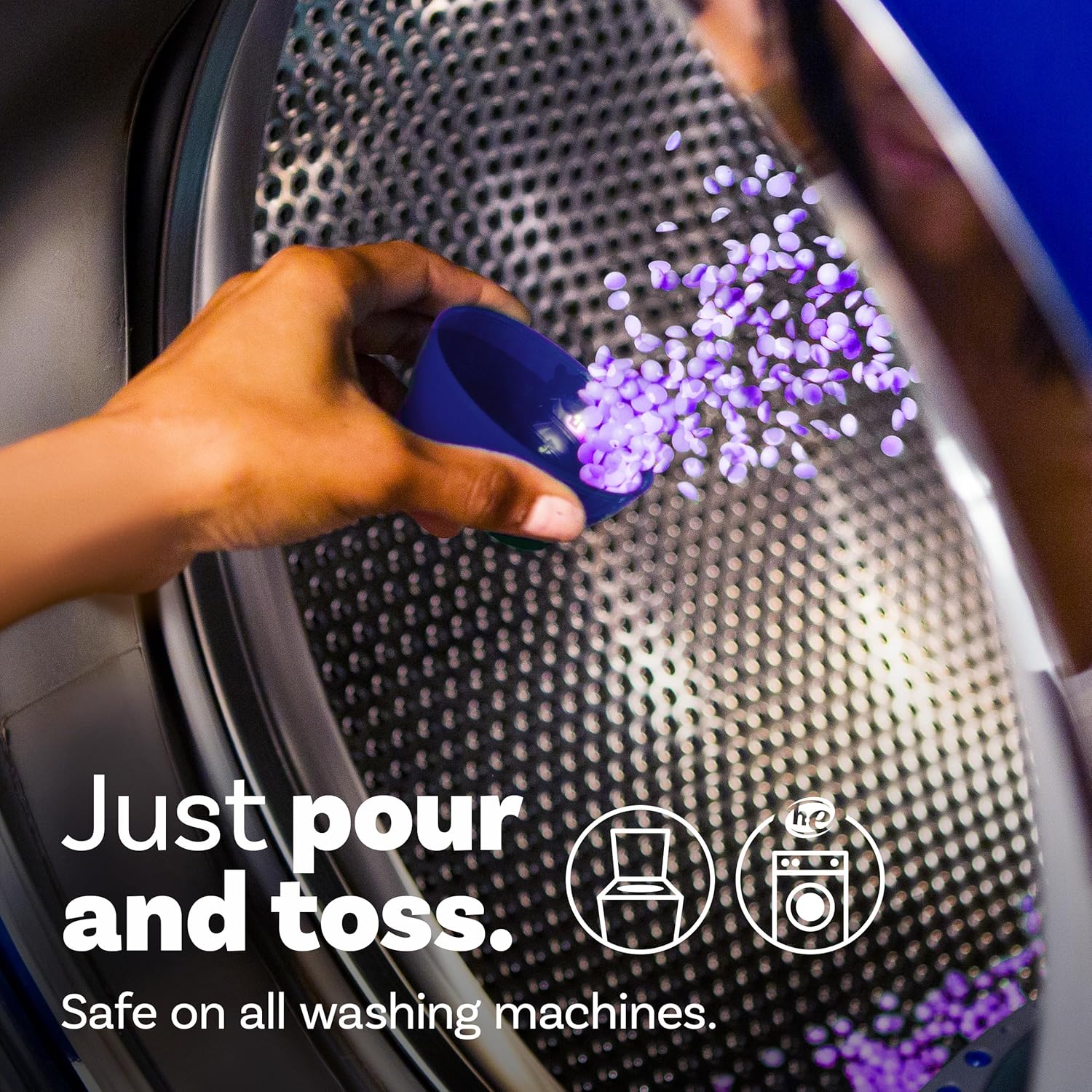 claims 6x more freshness compared to leading liquid detergent from wash to wear