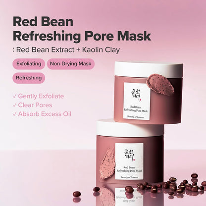 clay-based wash-off pack format that rinses clean
