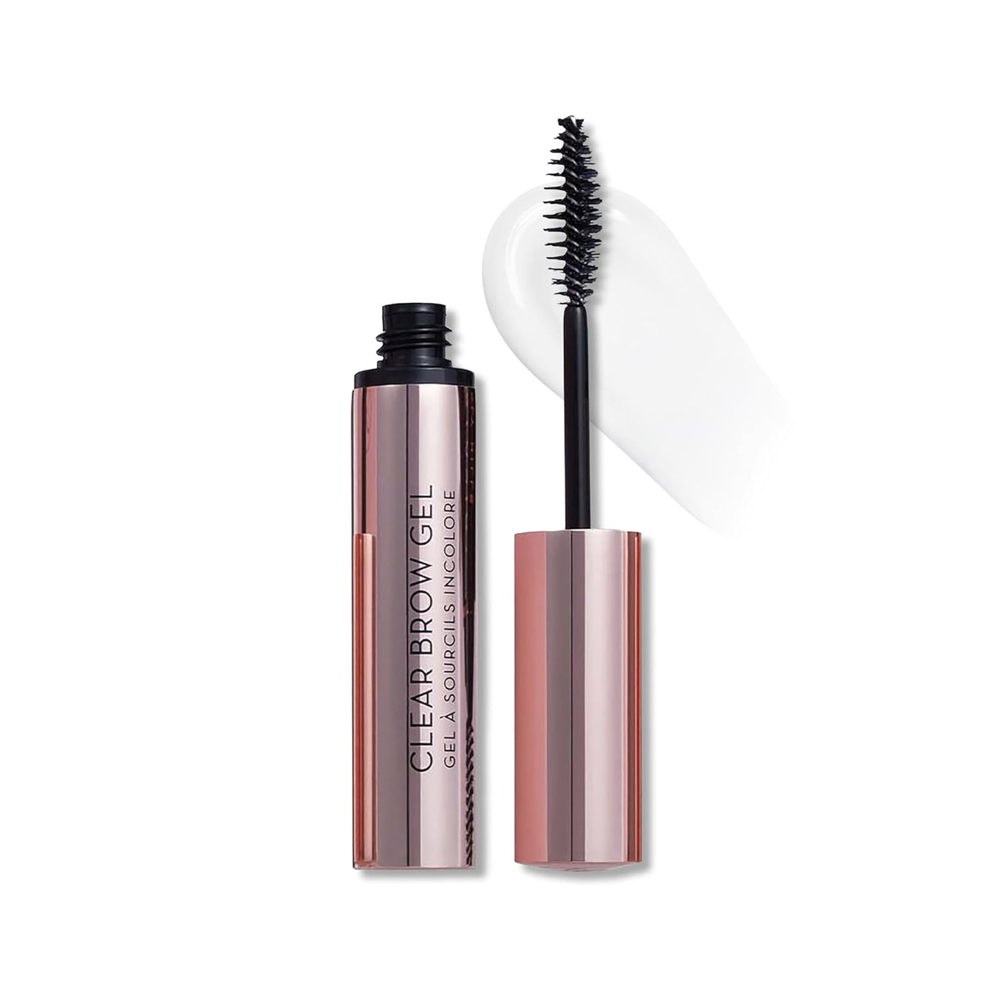 clear, colorless gel formula universally compatible with all brow colors