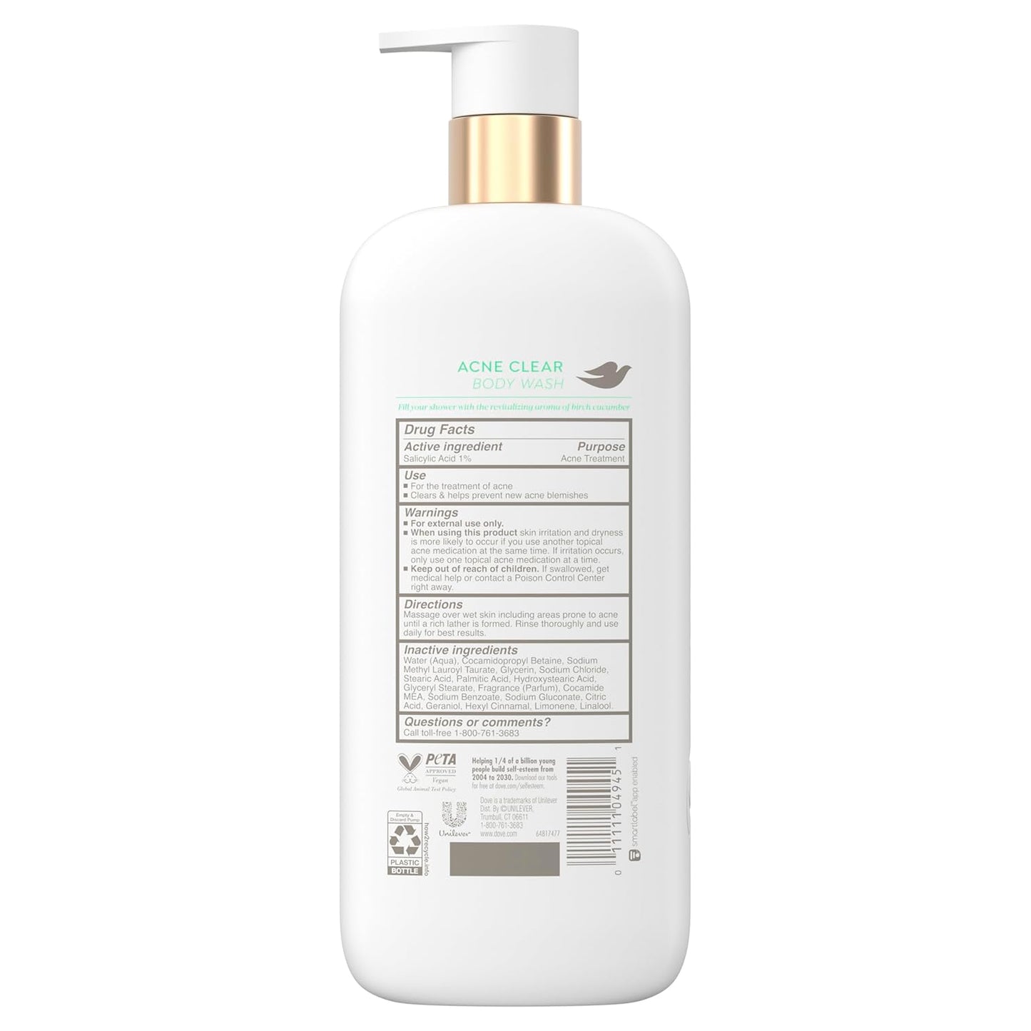 clear gel body wash that transforms into a bubbly lather