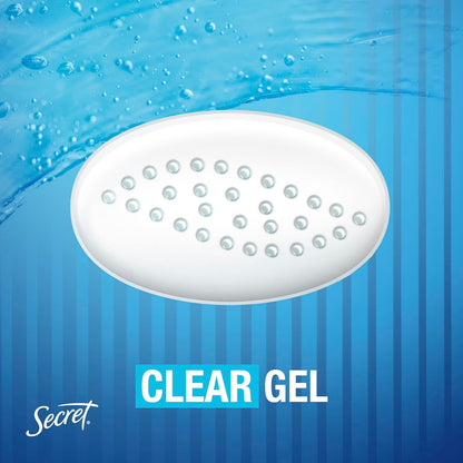 clear gel stick that goes on dry with no staining