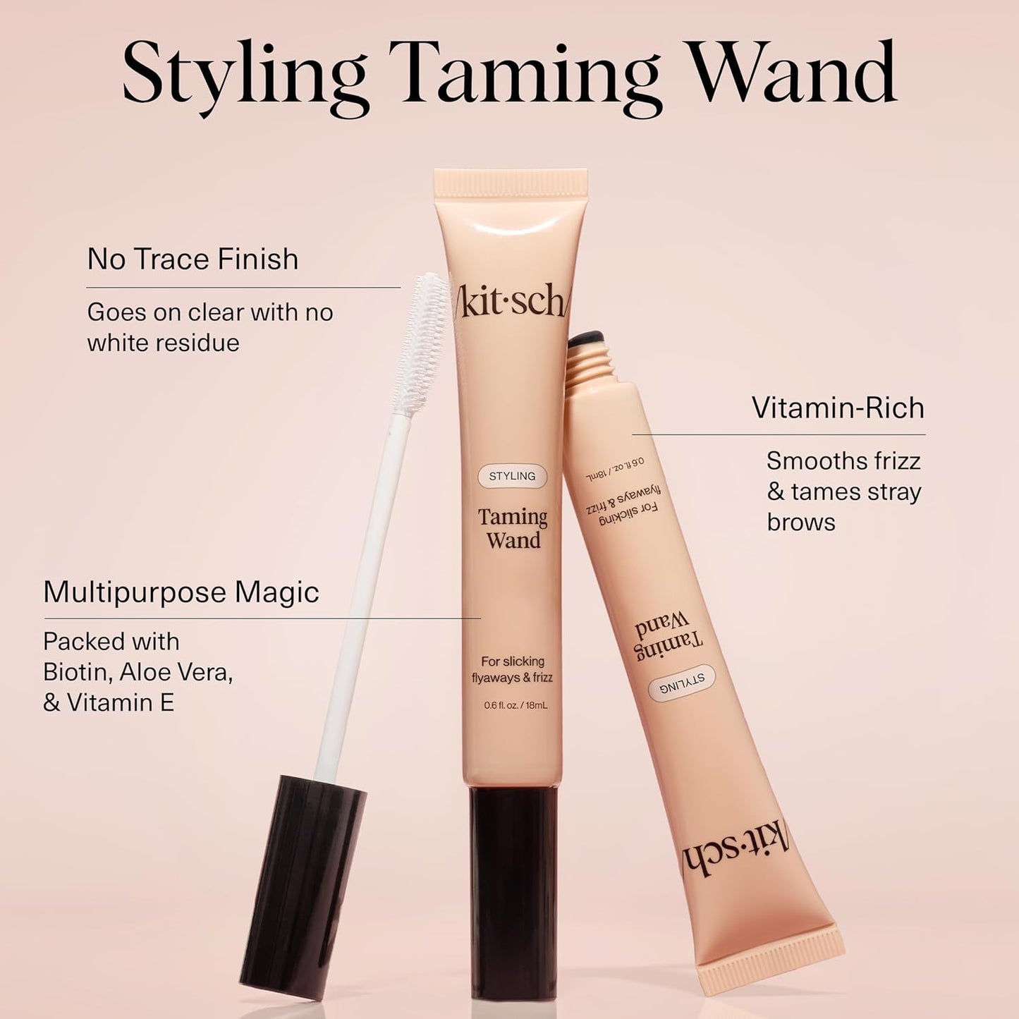 clear, lightweight serum-like gel formula with no flakes or buildup