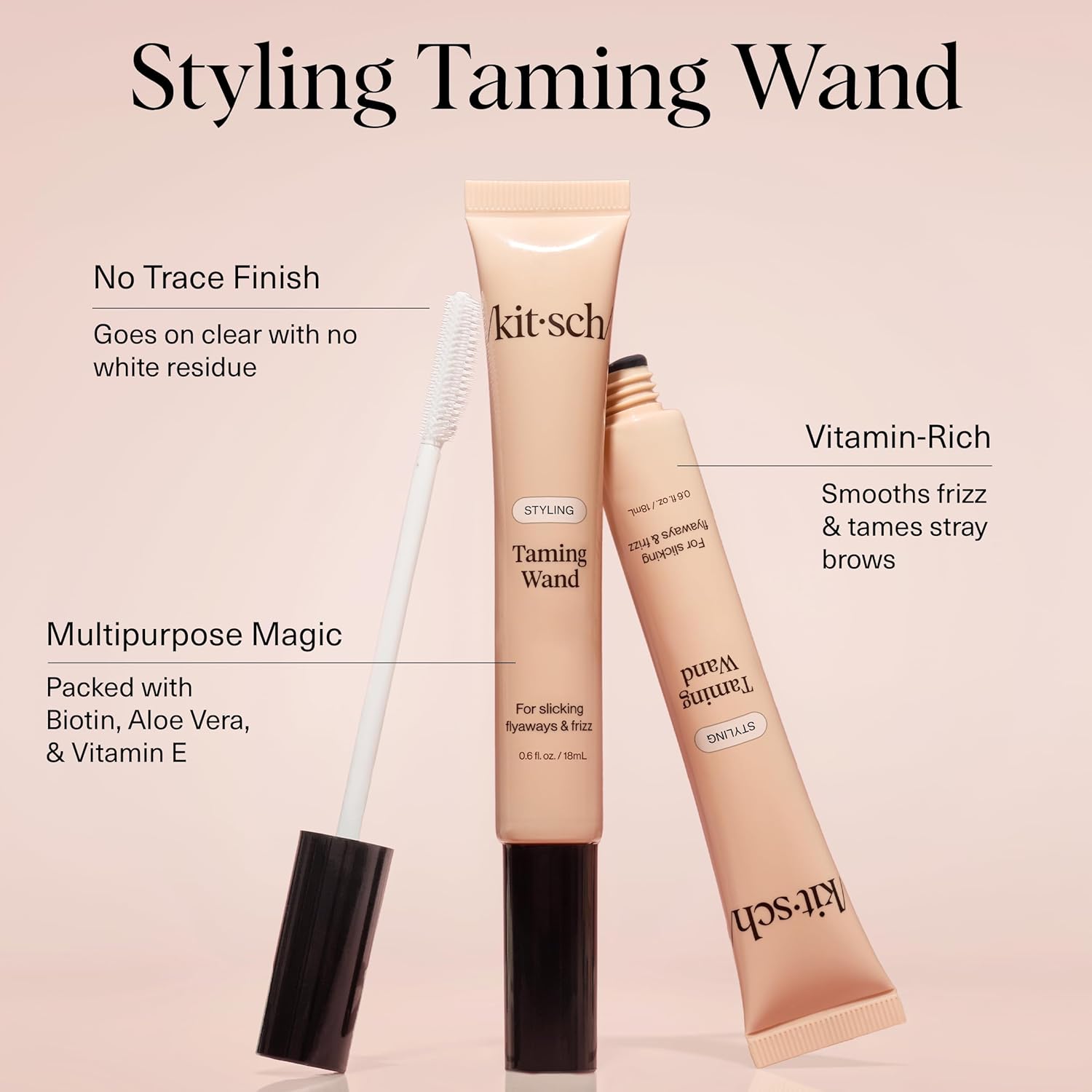 clear, lightweight serum-like gel formula with no flakes or buildup