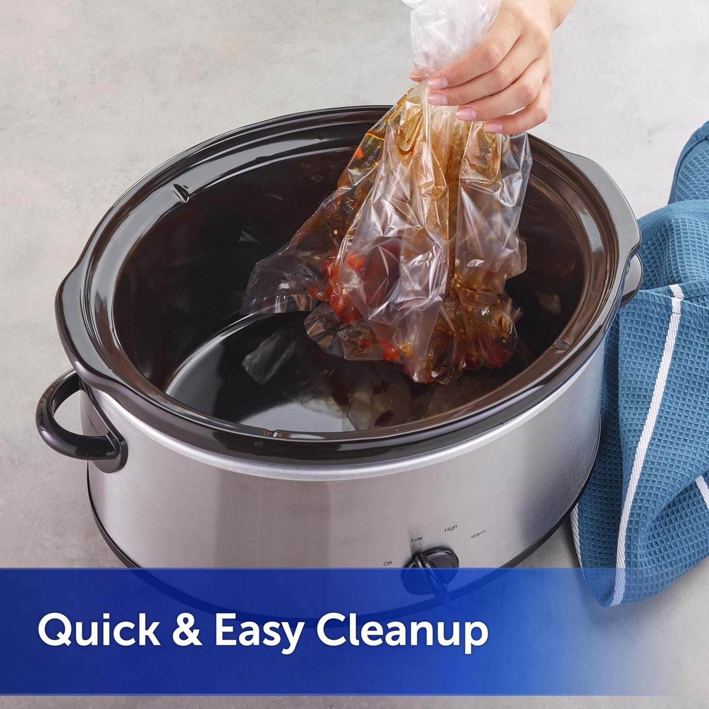 clear plastic design that does not alter cooking performance