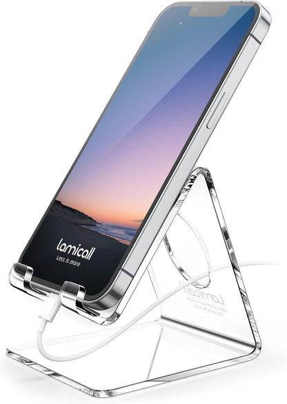 clear polished acrylic construction for a minimalist, almost-invisible look
