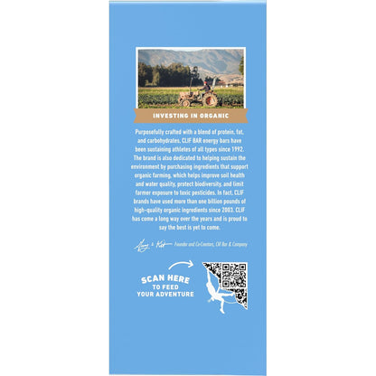 CLIF BAR Blueberry Almond Crisp Protein Bars – Trail-Ready Fuel for Long-Distance Hiking and Backcountry Trips