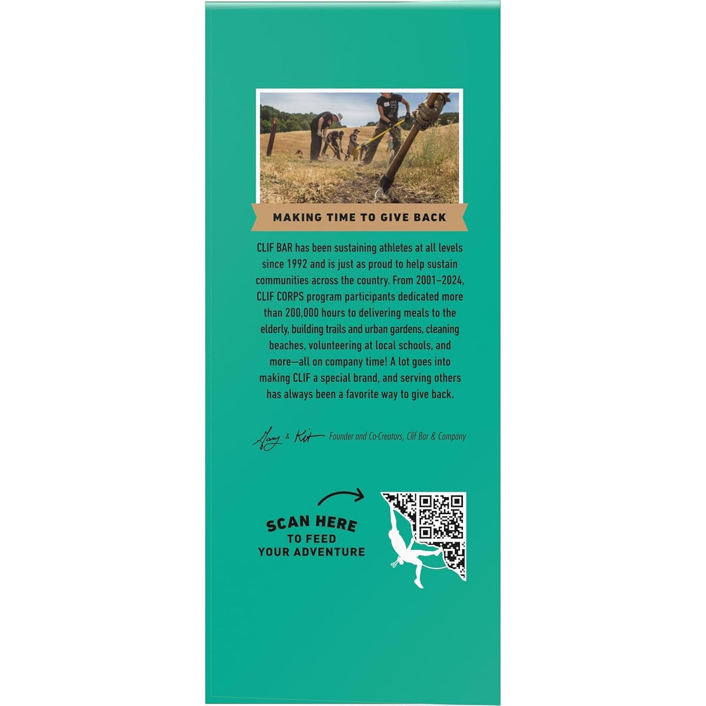 CLIF BAR Cool Mint Chocolate Protein Bar - Trail-Ready Energy for Hiking, Cycling & Backpacking
