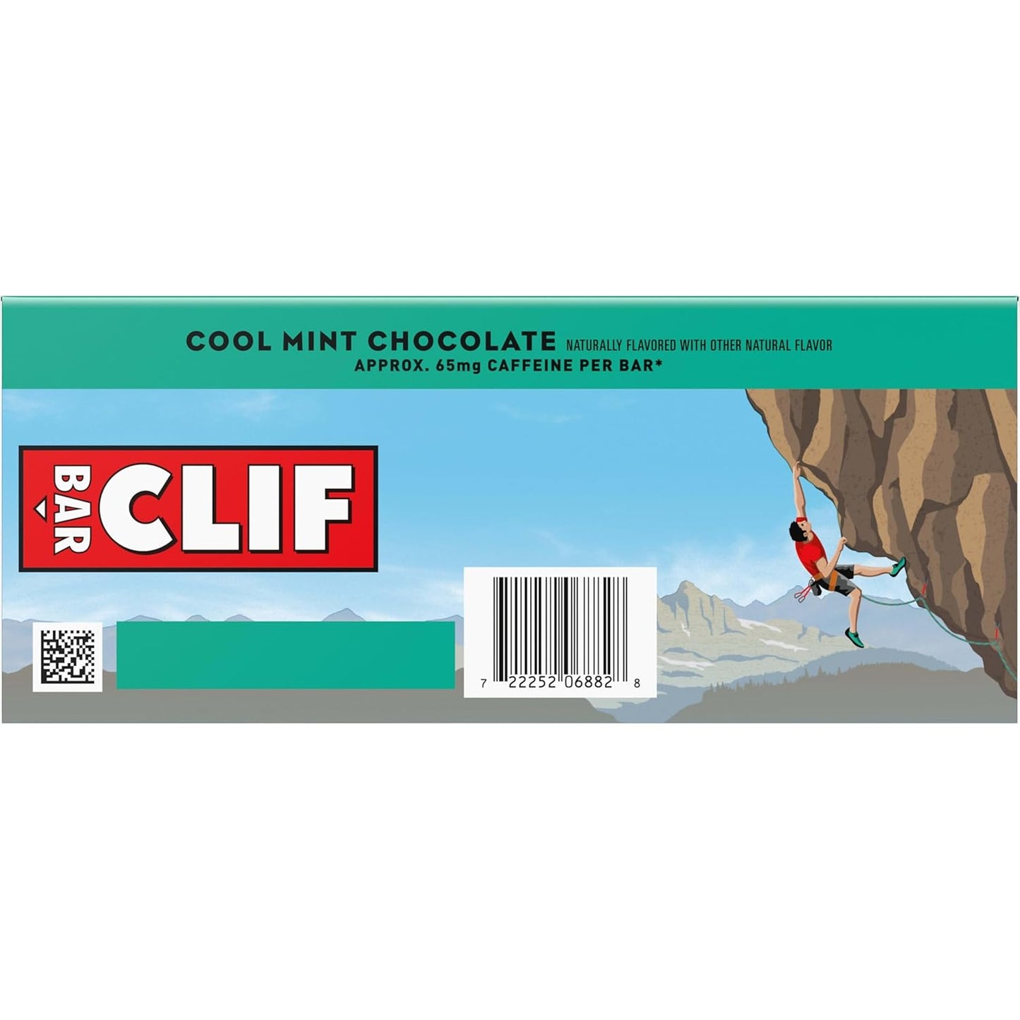 CLIF BAR Cool Mint Chocolate Protein Bar - Trail-Ready Energy for Hiking, Cycling & Backpacking