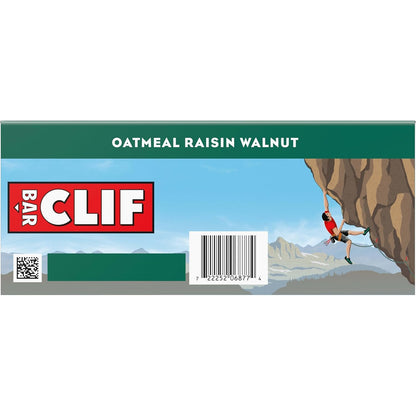 CLIF BAR Energy Protein Bars – Portable Cycling Snack with 10g Plant Protein for Long-Distance Bike Rides, Oatmeal Raisin Walnut