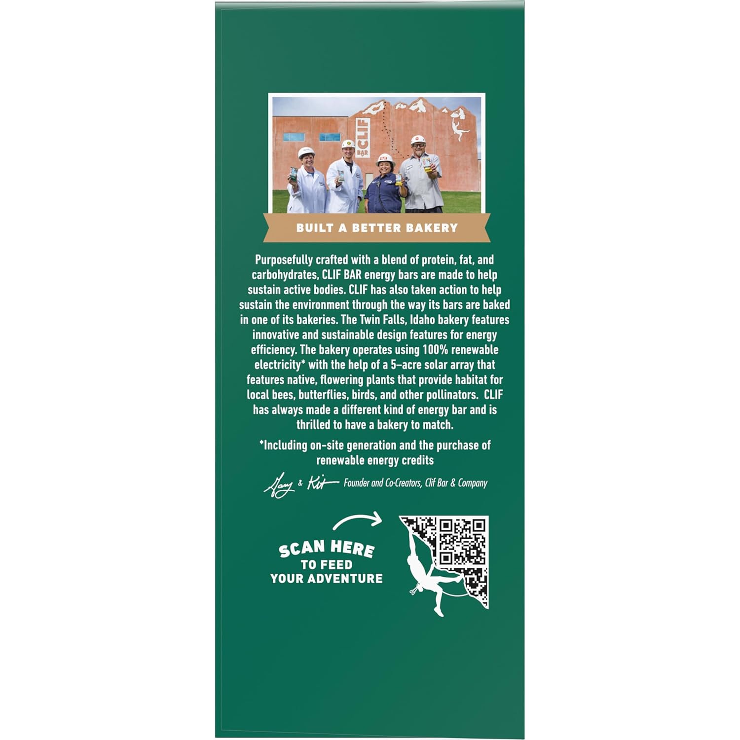 CLIF BAR Energy Protein Bars – Portable Cycling Snack with 10g Plant Protein for Long-Distance Bike Rides, Oatmeal Raisin Walnut