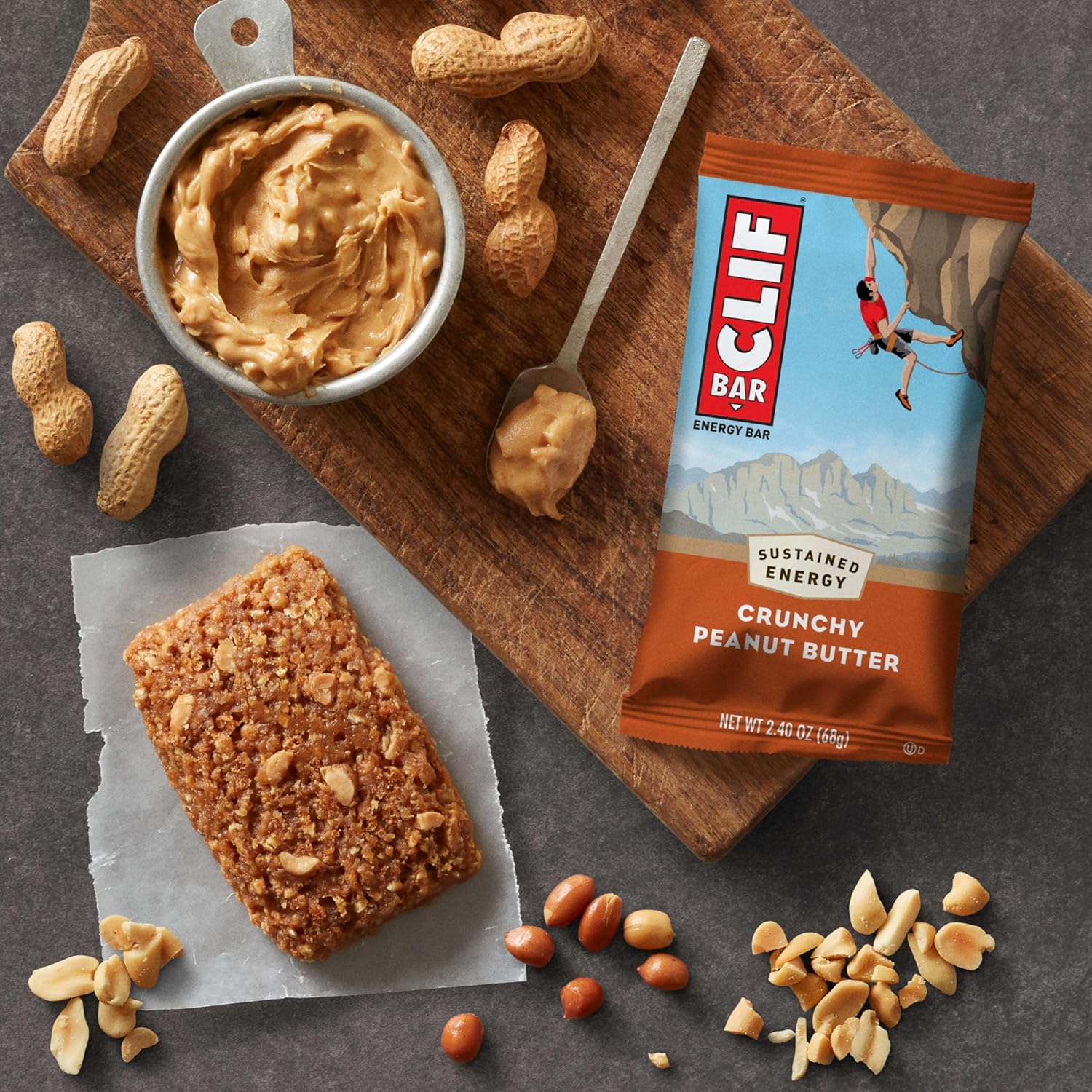CLIF BAR Energy Protein Bars – Portable Fuel for Long Bike Rides, Hiking Trails and Climbing Days