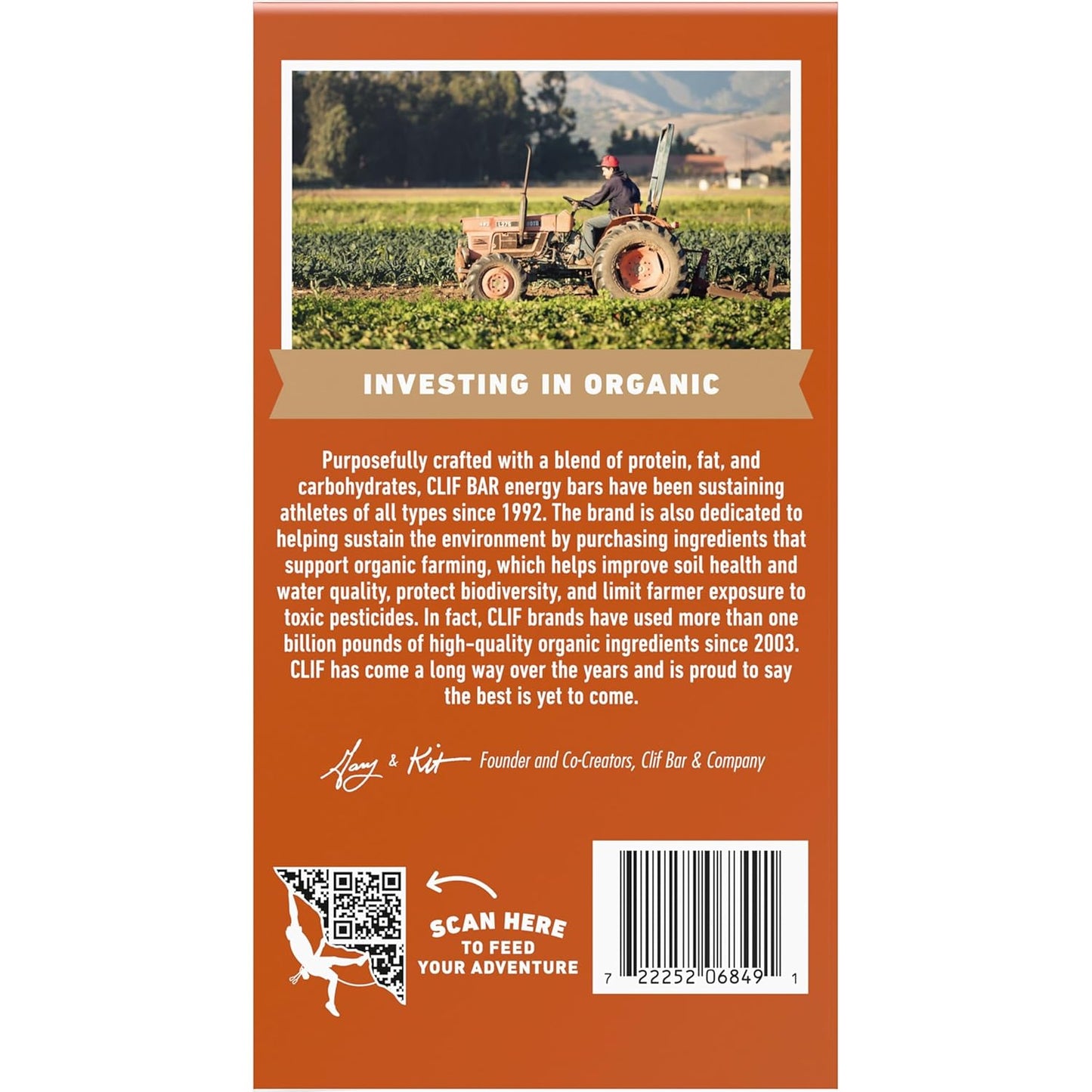 CLIF BAR Energy Protein Bars – Portable Fuel for Long Bike Rides, Hiking Trails and Climbing Days