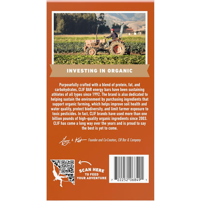 CLIF BAR Energy Protein Bars – Portable Fuel for Long Bike Rides, Hiking Trails and Climbing Days