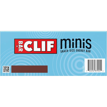 CLIF BAR Minis Chocolate Brownie – Clean-Eating 100-Calorie Snack for Midday Energy Slumps, Plant-Based 20 Count