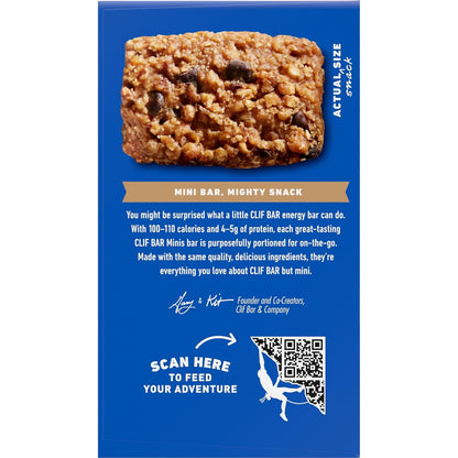 CLIF BAR Minis Clean-Label Energy Bars for Mindful Snacking and Balanced Midday Fuel