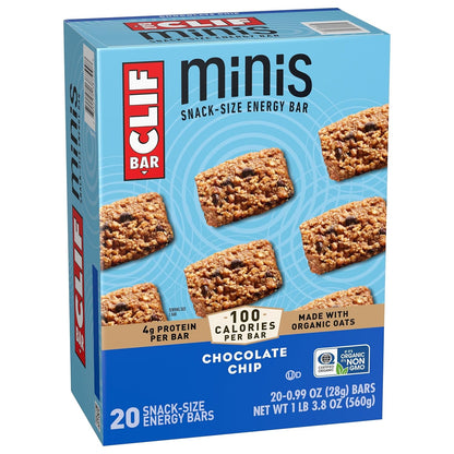 CLIF BAR Minis Clean-Label Energy Bars for Mindful Snacking and Balanced Midday Fuel