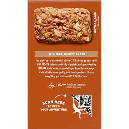 CLIF BAR Minis Crunchy Peanut Butter – Pocket-Size Energy for Cycling, Hiking, and Trail Running