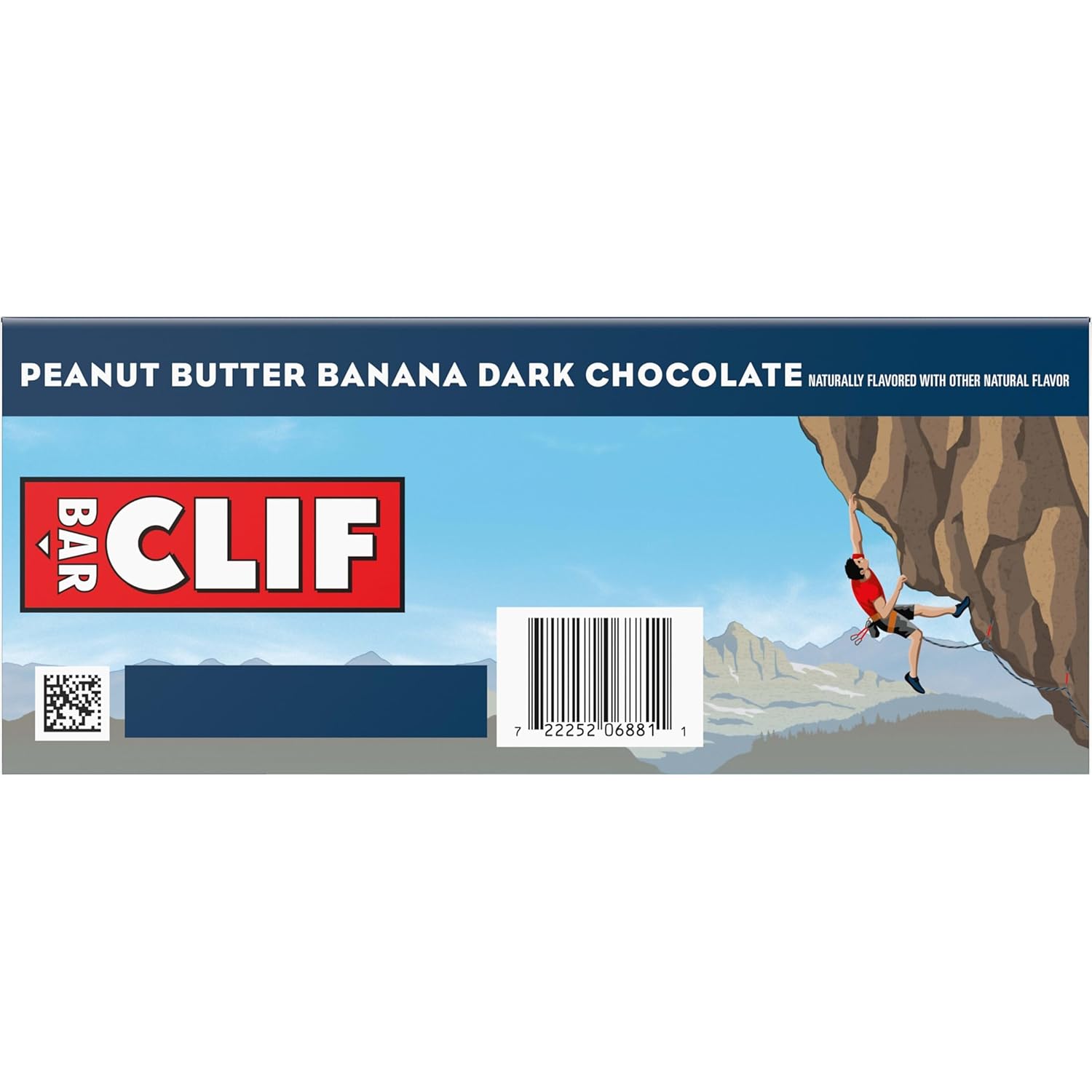 CLIF BAR Peanut Butter Banana Energy Bars – Trail and Summit Snack for Hikers and Climbers, 10g Plant Protein, Pack of 10