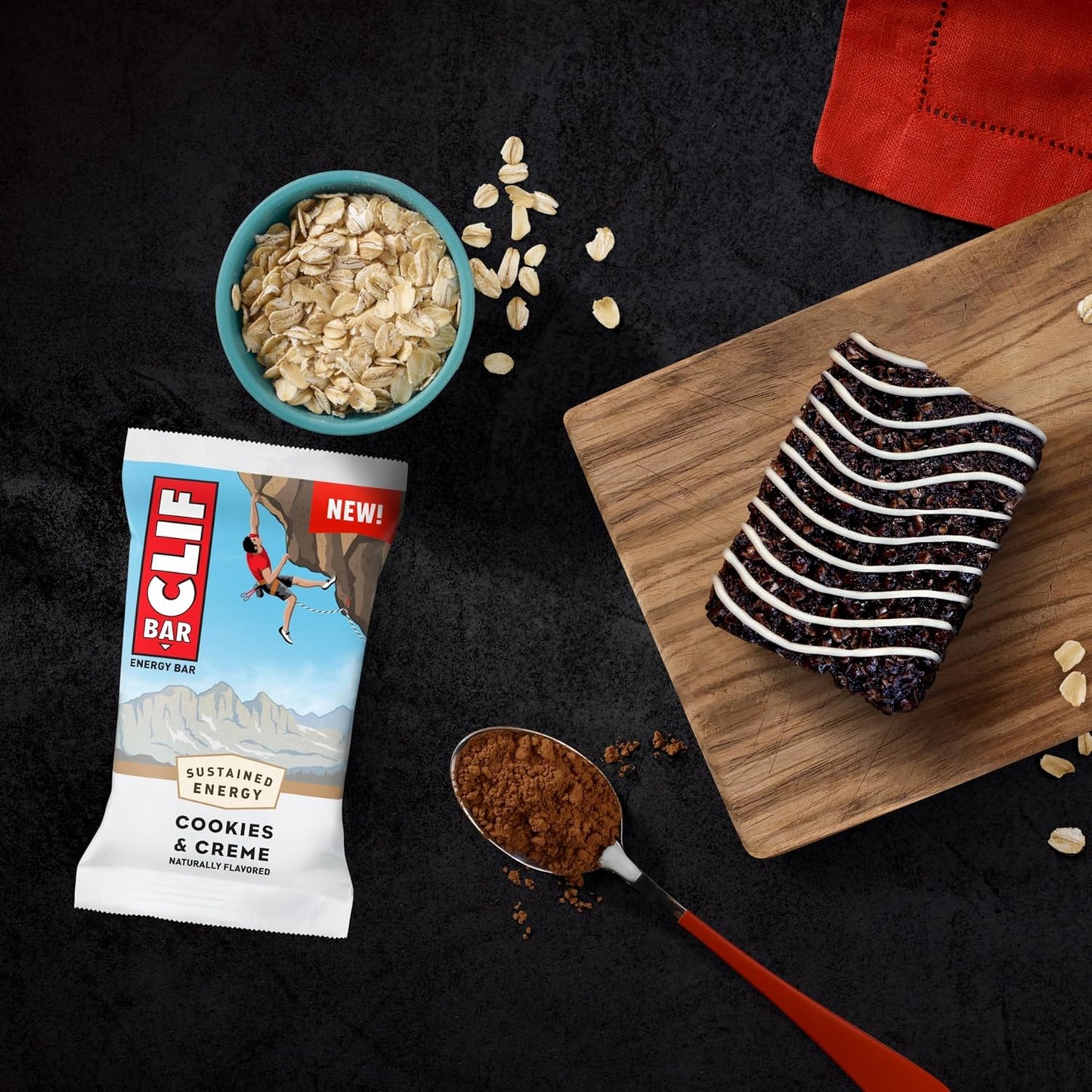 CLIF BAR Plant Protein Bars - Clean-Eating Snack for Home Workouts, Non-GMO Variety (12 ct)