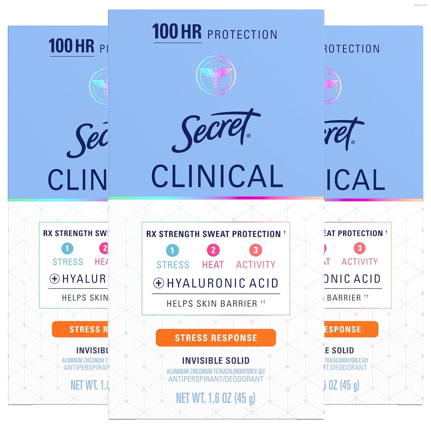 clinical-strength antiperspirant with 3x stress sweat protection