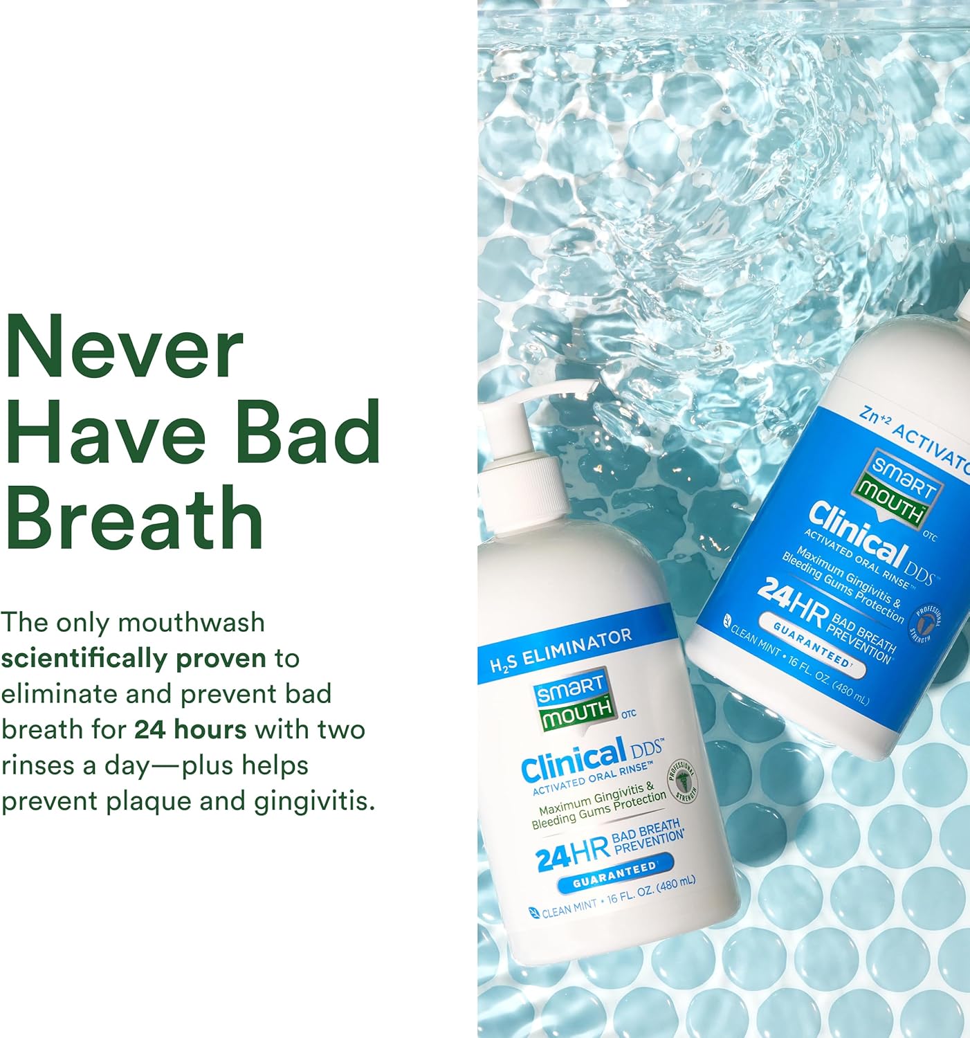 clinically proven 24-hour breath protection with twice-daily use