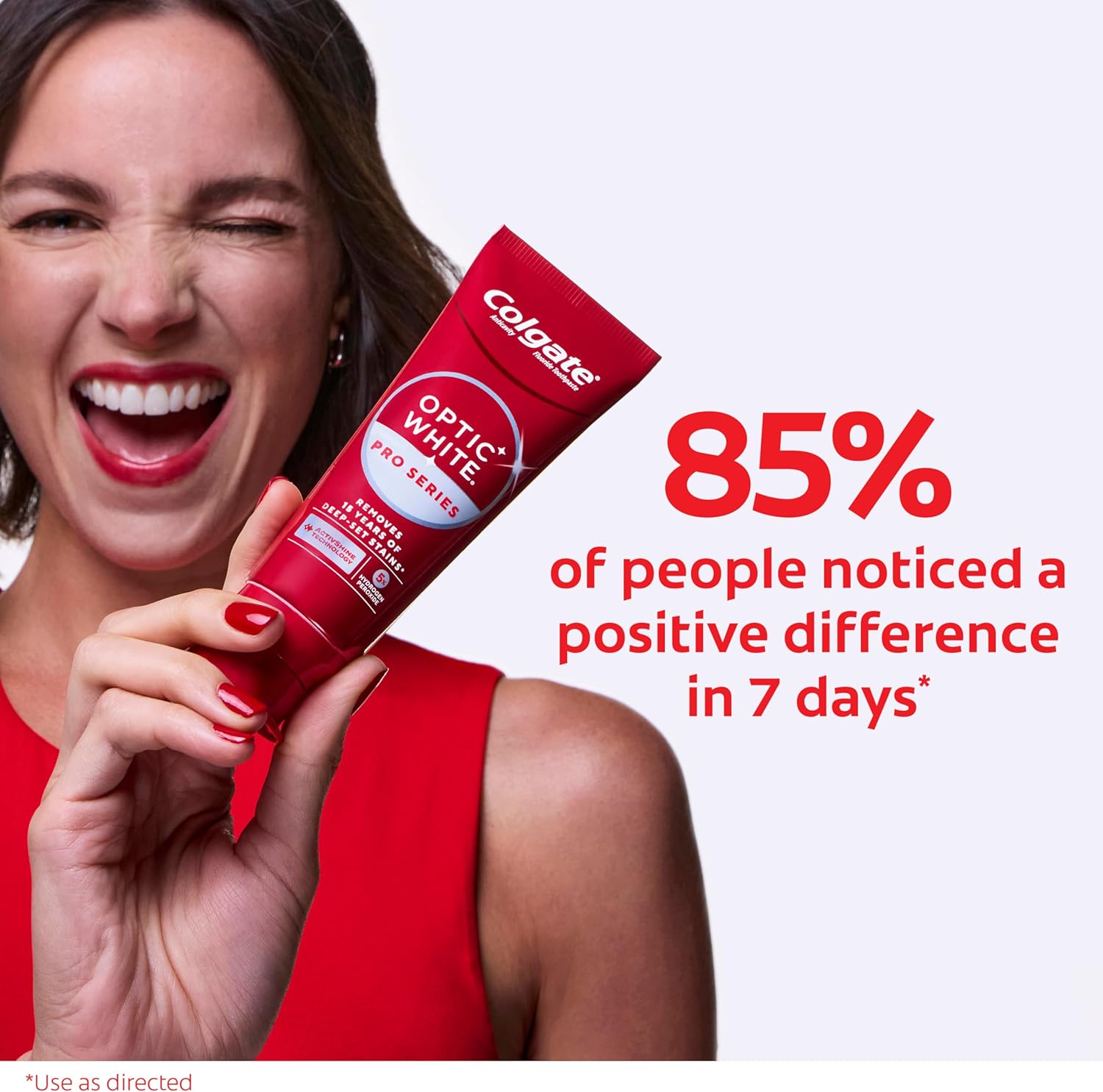 clinically proven dual-action formula that dissolves sub-surface stains and brushes away surface stains