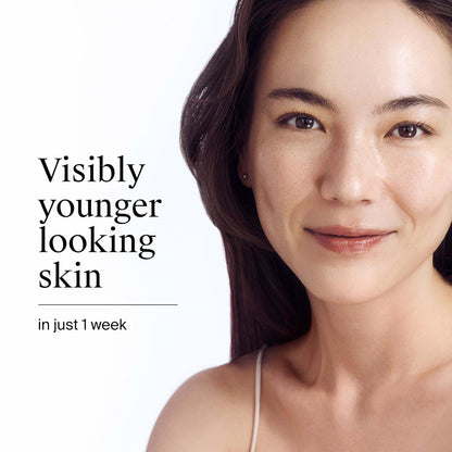 clinically proven to improve the appearance of under-eye, cheek, and crow's feet wrinkles