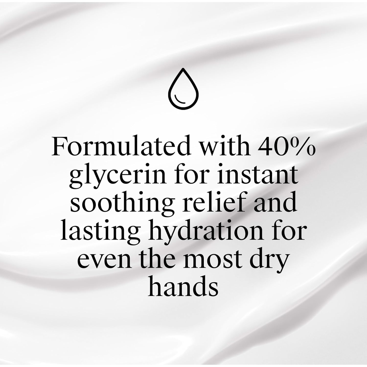 clinically proven to soothe rough, dry hands