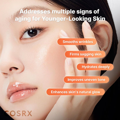 clinically validated results for collagen expression (49.67%) and radiance (34.71%)