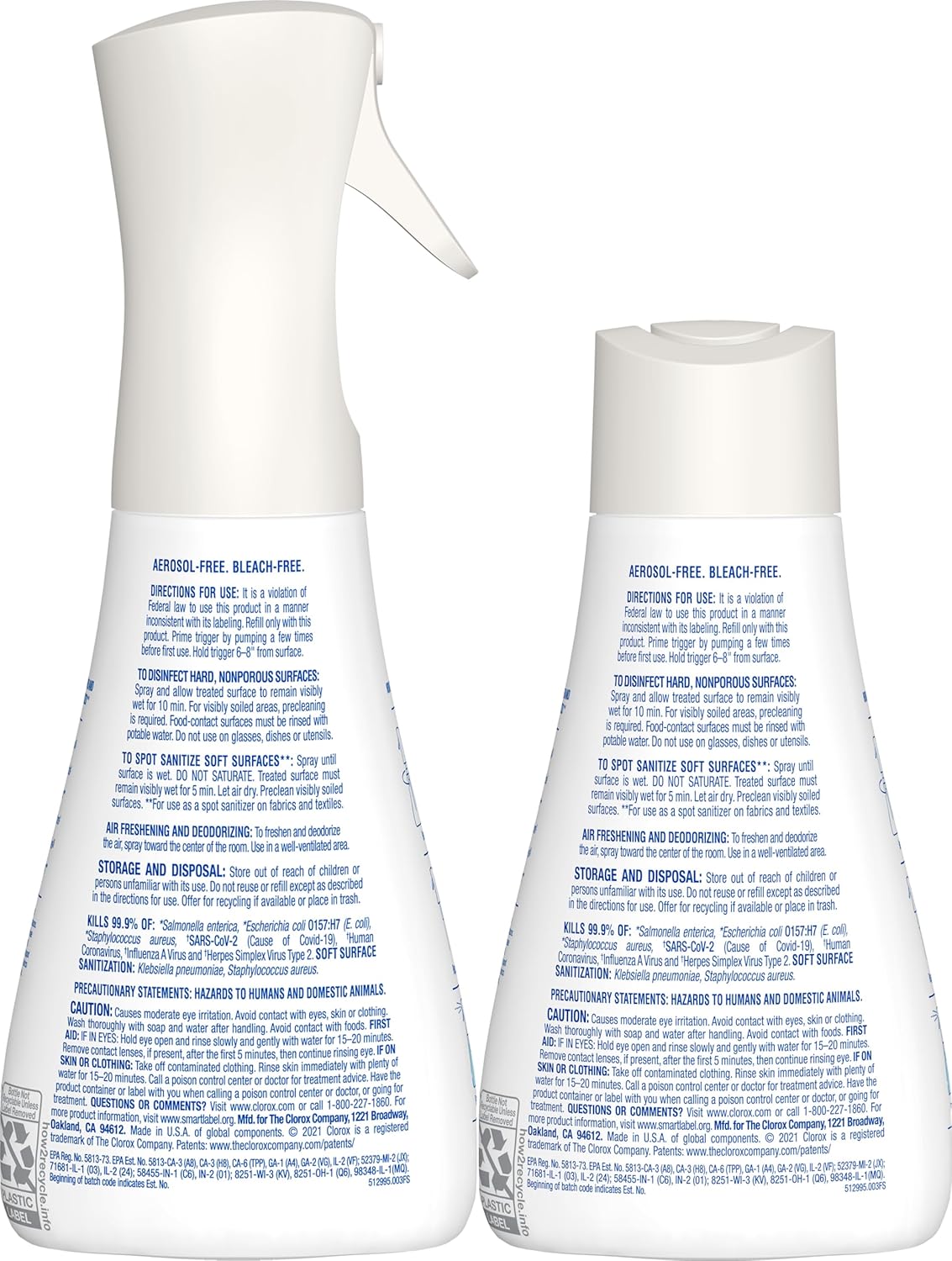 Clorox Disinfecting Mist for High-Touch Germ Hotspots, Child and Pet Safe Everyday Sanitizer