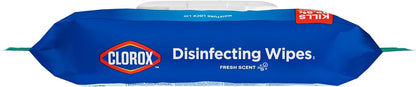 Clorox Disinfecting Wipes Flex Pack – Office Desk and Workspace Disinfecting Wipes for Daily Germ Removal, Bleach-Free 75-Count Pack of 3