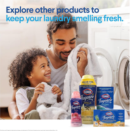 Clorox Fraganzia Laundry Scent Booster Crystals, Ocean Scent Housewarming Gift for New Homeowners