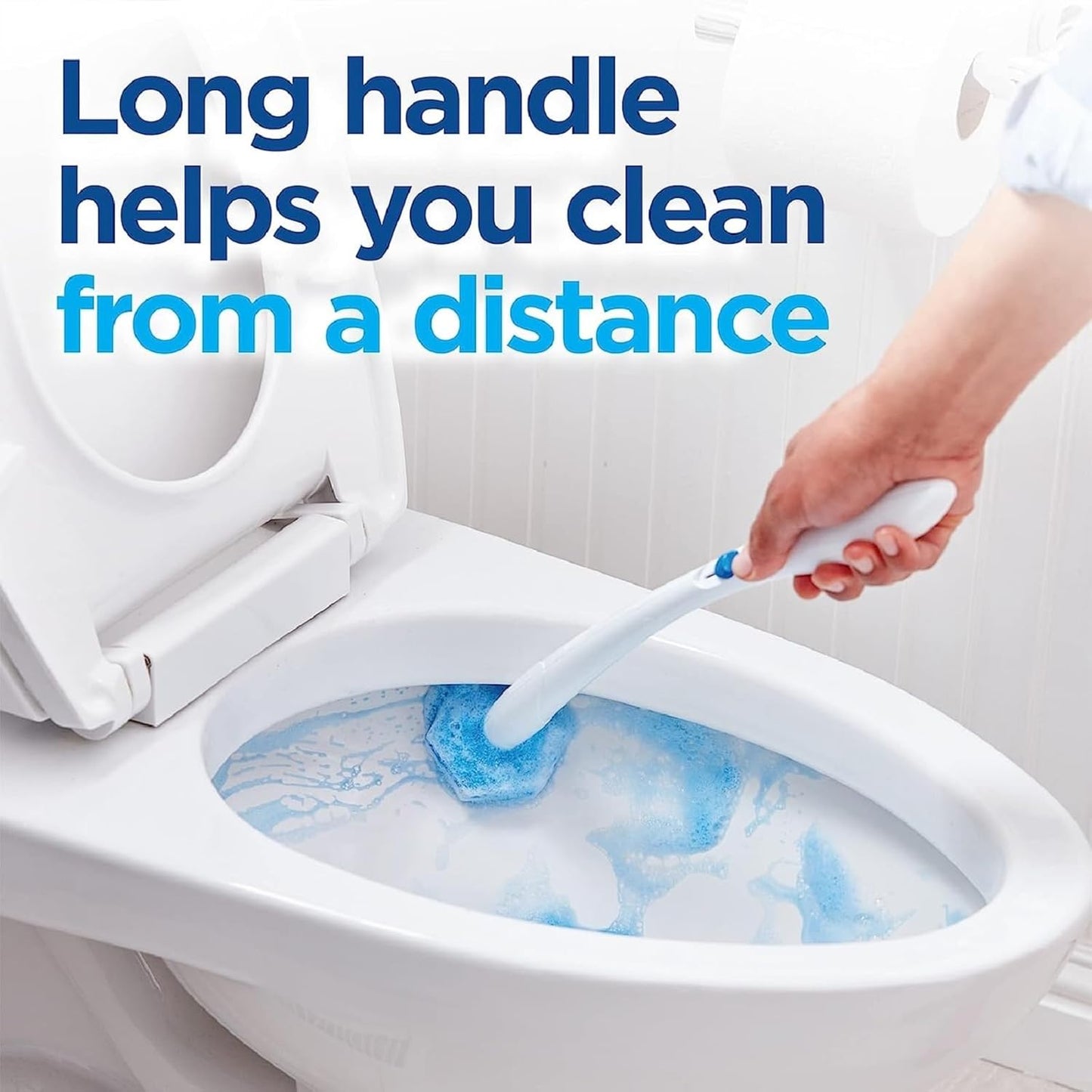 Clorox ToiletWand Refreshing Rainforest Rush Pads – Spa Like Bathroom Cleaning Ritual for Self Care Homes, 30 Count
