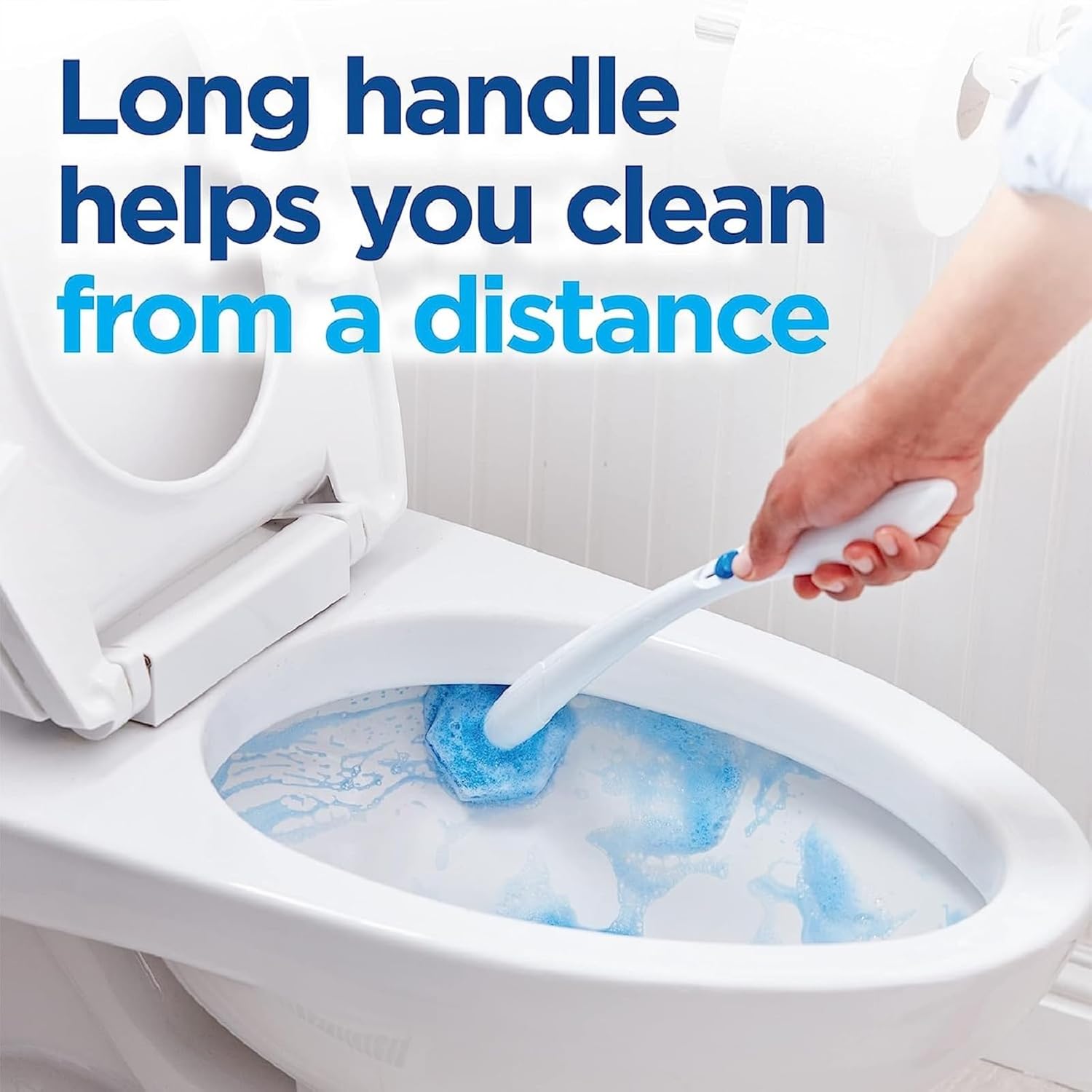Clorox ToiletWand Refreshing Rainforest Rush Pads – Spa Like Bathroom Cleaning Ritual for Self Care Homes, 30 Count