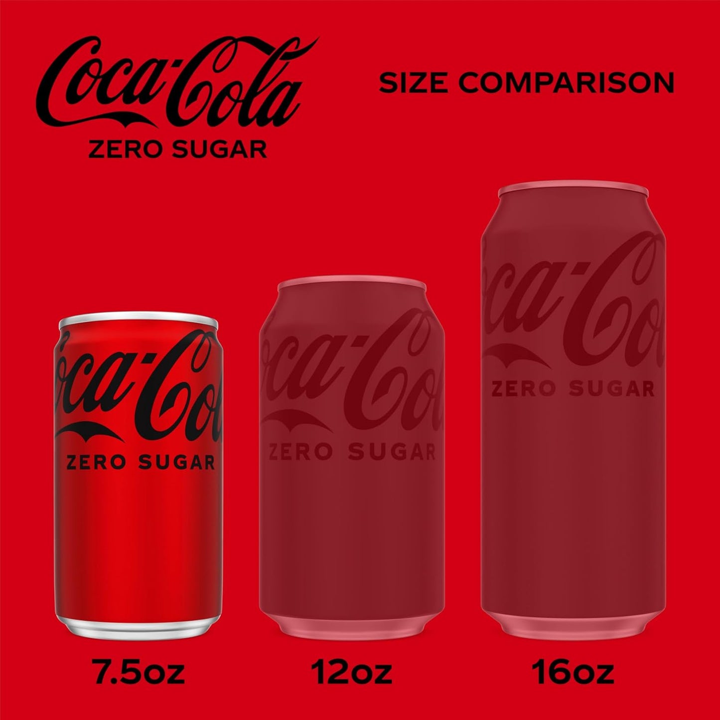 Coca-Cola Coke Zero Sugar Diet Soda Mini Cans – Sugar-Free Wellness Companion for Mindful Meal Pairing at Home