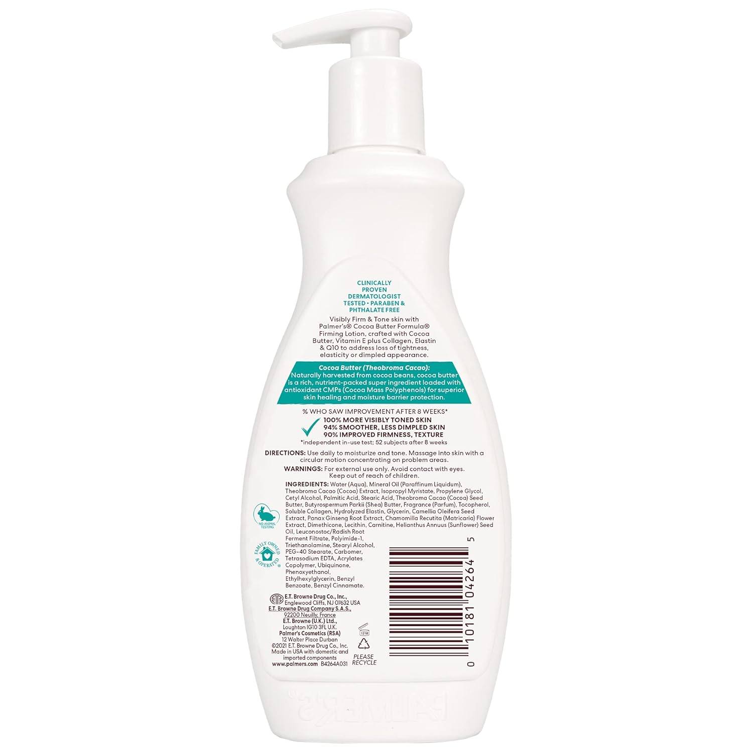 cocoa butter and vitamin e base for deep hydration