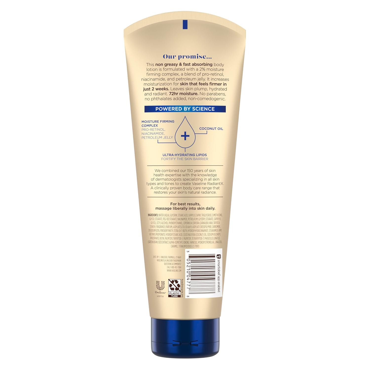 coconut oil and ultra-hydrating lipids to reinforce the skin barrier