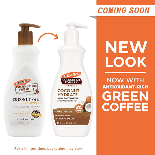 coconut oil base combined with green coffee extract and vitamin e for antioxidant hydration