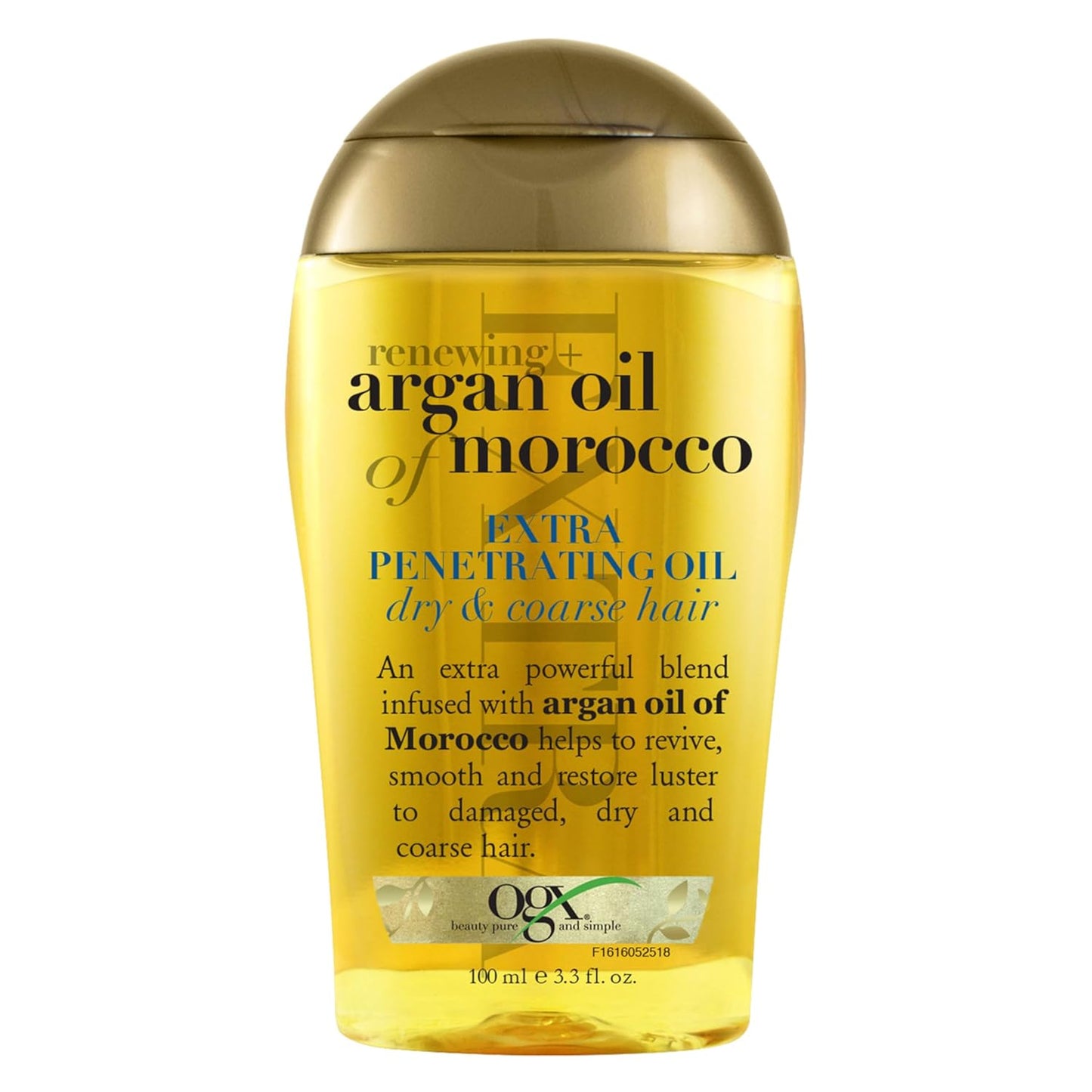 cold-pressed argan oil of morocco as the hero ingredient