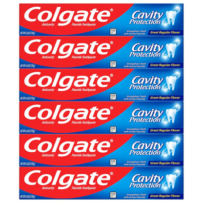 Colgate Cavity Protection Toothpaste – Daily Oral Care Ritual for a Healthier Smile