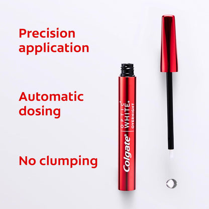 Colgate Optic White Overnight Teeth Whitening Pen – Nightly Self-Care Ritual for a Brighter Morning Smile